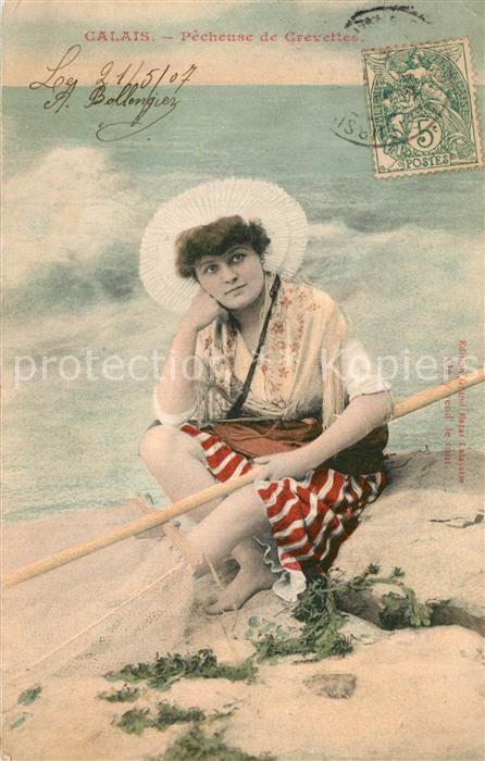 Calais Pecheuse de Crevettes