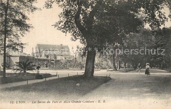 Lyon France Les Serres du parc et Allee Grnde Ceint
