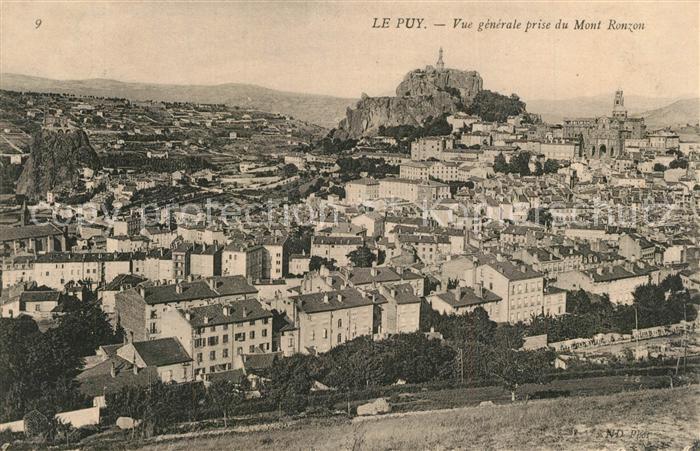 Le Puy-en-Velay Vue generale prise du Mont Ronzon