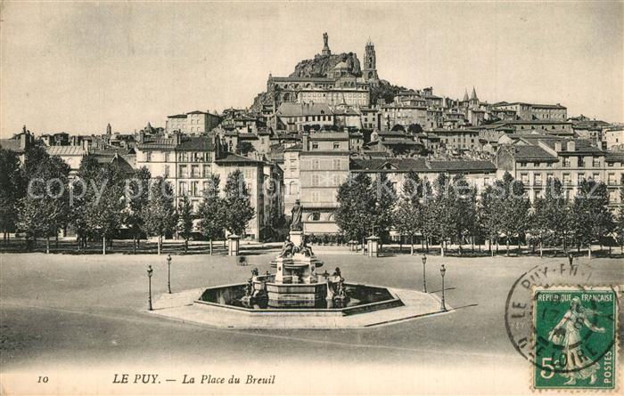 Le Puy-en-Velay La Place du Breuil