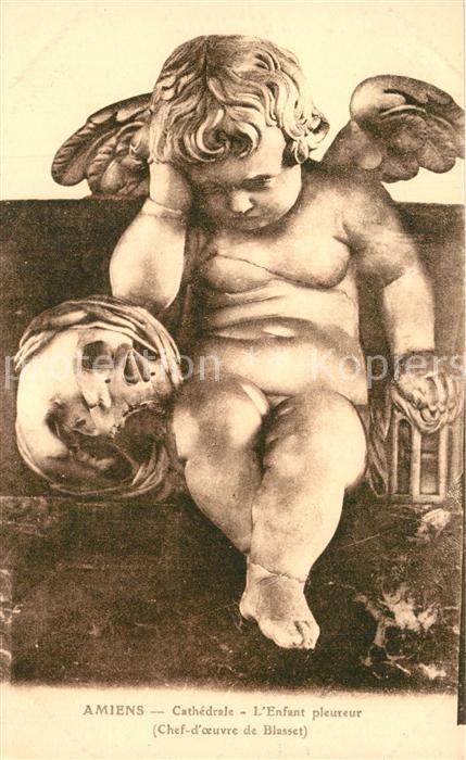 Amiens Cathedrale l’Enfant pleureur