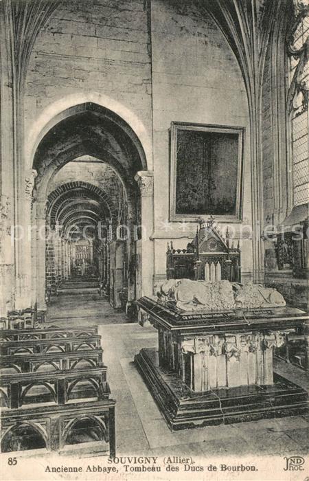 Souvigny Ancienne Abbaye Tombeau des Ducs de Bourbon