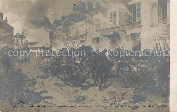 Epinay Salon des Artistes Francais Combat d’Ep