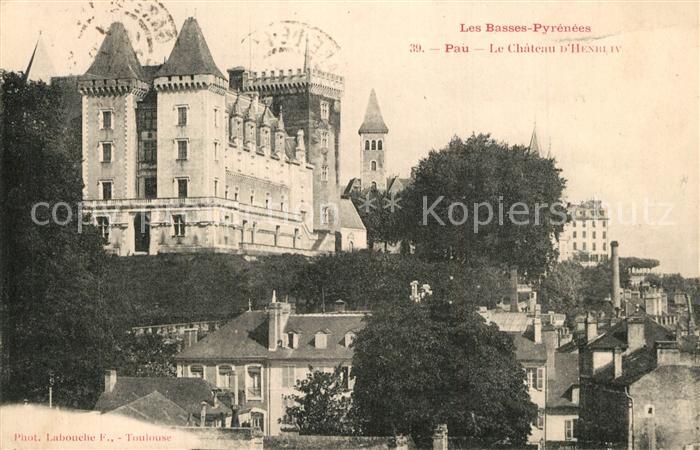 Pau 64 Le Chateau d’Henri IV