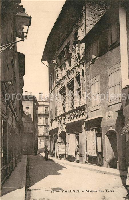 Valence 26 Maison des Tetes