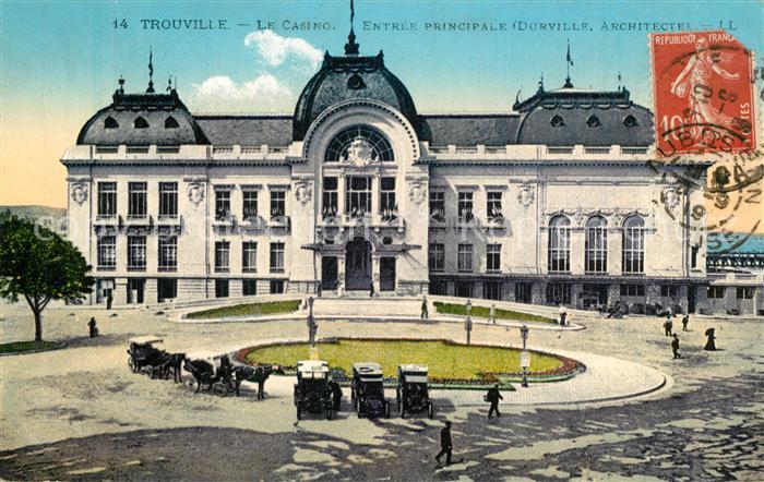 Trouville-Deauville Le Casino Entree Principale