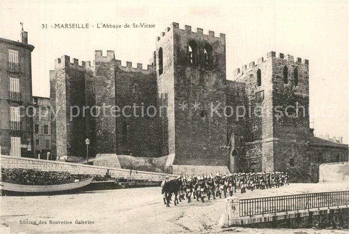 Marseille Bouches-du-Rhone Abbaye de St Victor