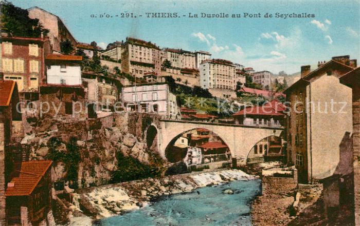 Thiers La Durolle au Pont de Seychalles