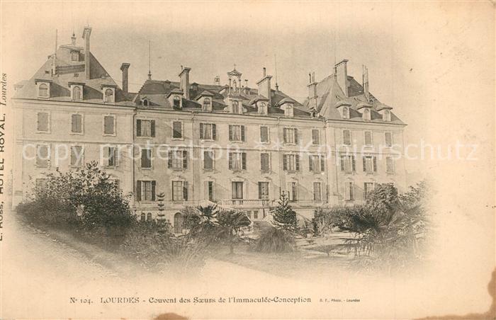 Lourdes Hautes Pyrenees Couvent des Soeurs de l’Immaculee Conception
