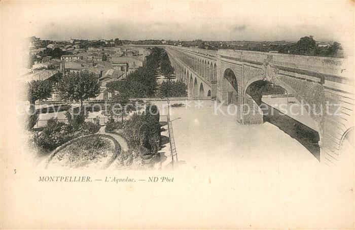 Montpellier Herault Aqueduc