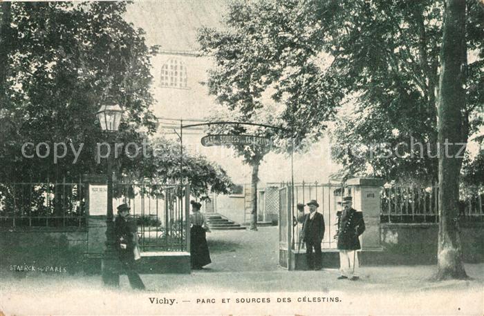 Vichy Allier Parc et sources des celestins