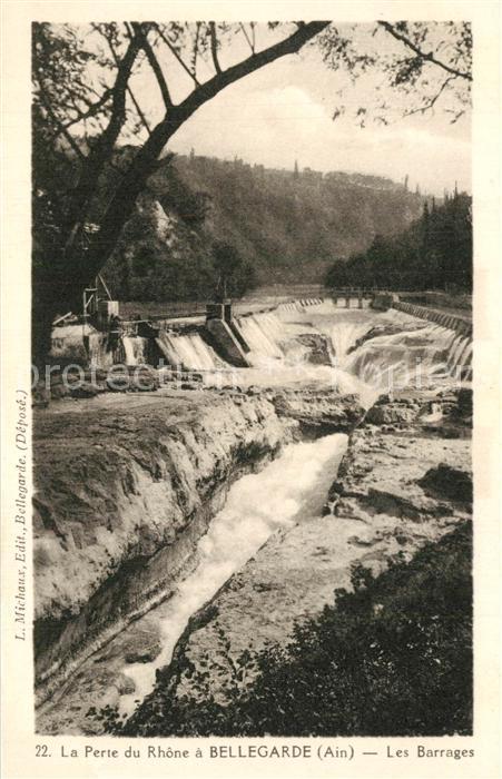 Bellegarde-sur-Valserine La Perte du Rhone Les Barrages