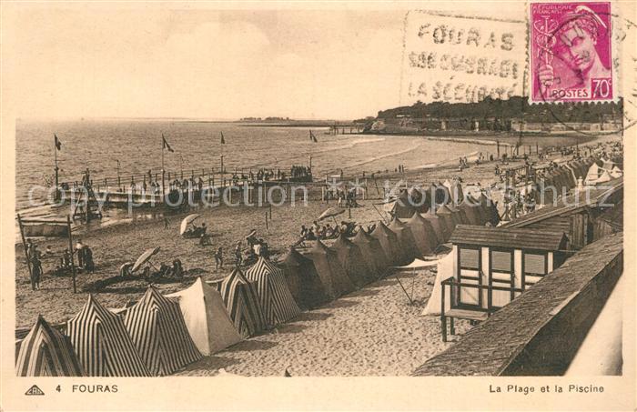 Fouras Charente-Maritime La Plage et la Piscine