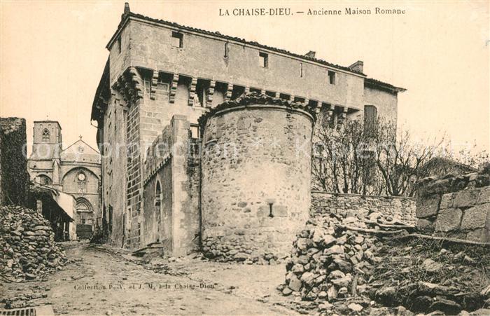 La Chaise-Dieu Ancienne Maison Romane
