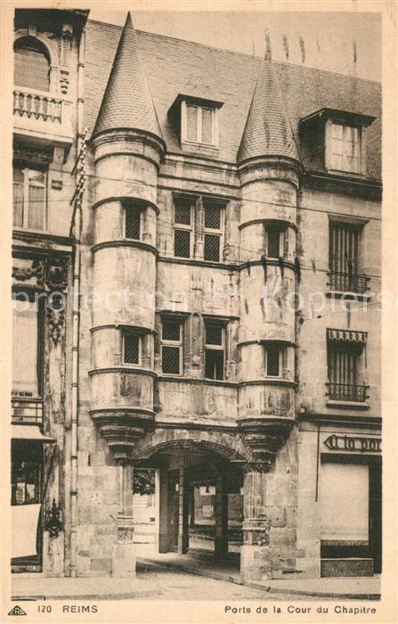 Reims Champagne Ardenne Porte de la Cour du Chapitre
