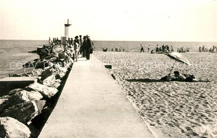 Valras-Plage La Digue et la Phare