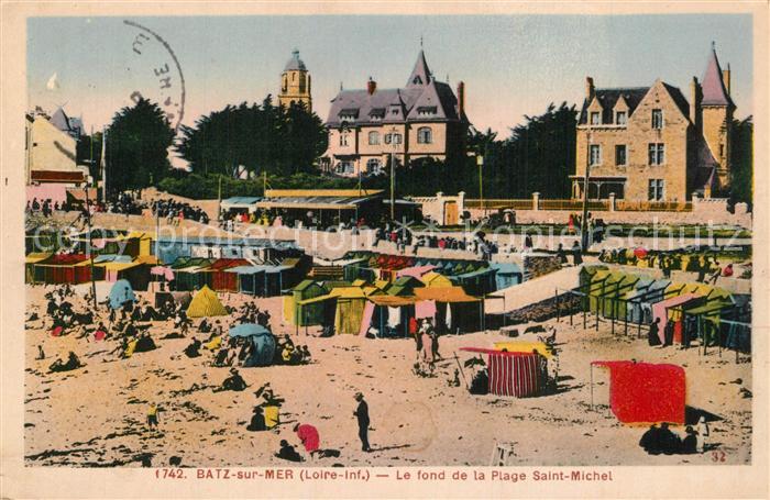 Batz-sur-Mer Le fond de la Plage Saint Michel