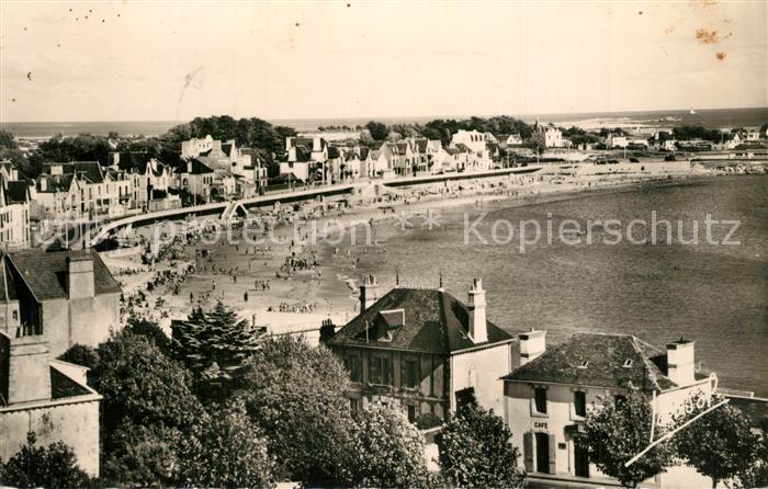 Quiberon Morbihan Vue generale de la Plage