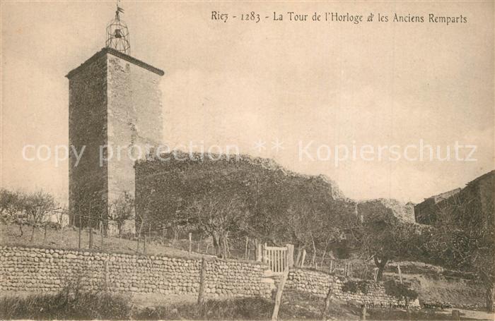 Riez La Tour de l’Horloge et les Anciens Remparts
