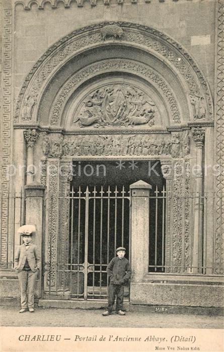 Charlieu Portail de l’Ancienne Abbaye