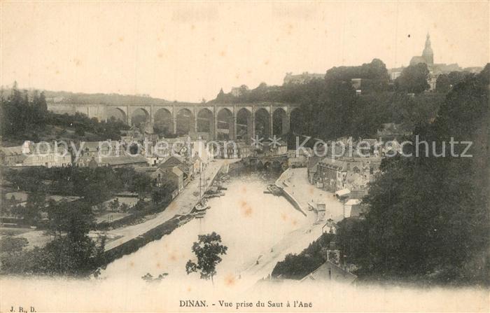 Dinan 22 Vue prise du Sat a l'Ane