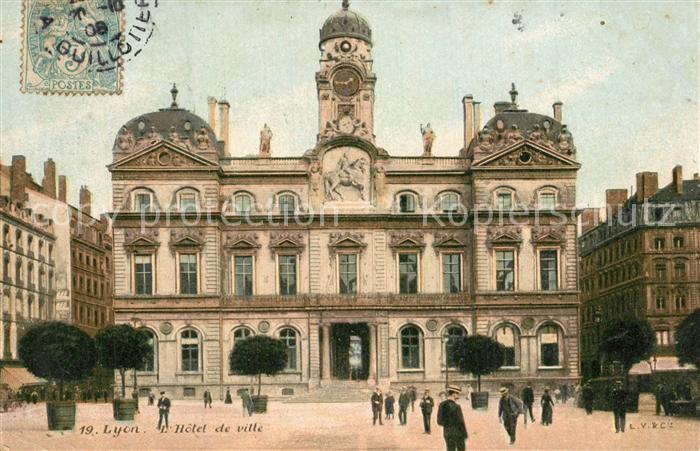 Lyon France Hotel de Ville