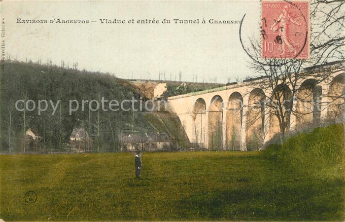 Argenton Lot-et-Garonne Viaduc et entree du Tunnel a Chabenet