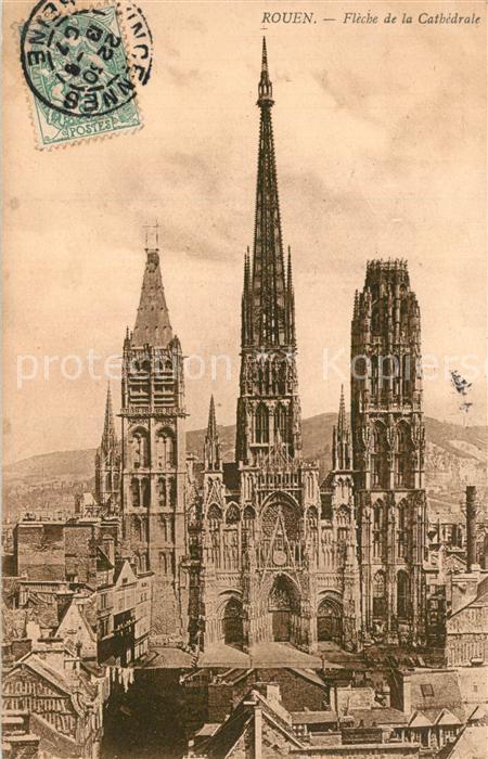 Rouen Fleche de la Cathedrale