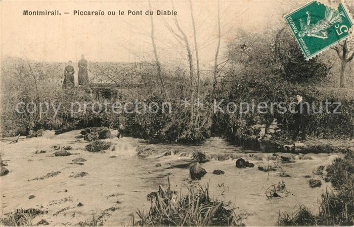 Montmirail Marne Piccaraio ou le Pont du Diable