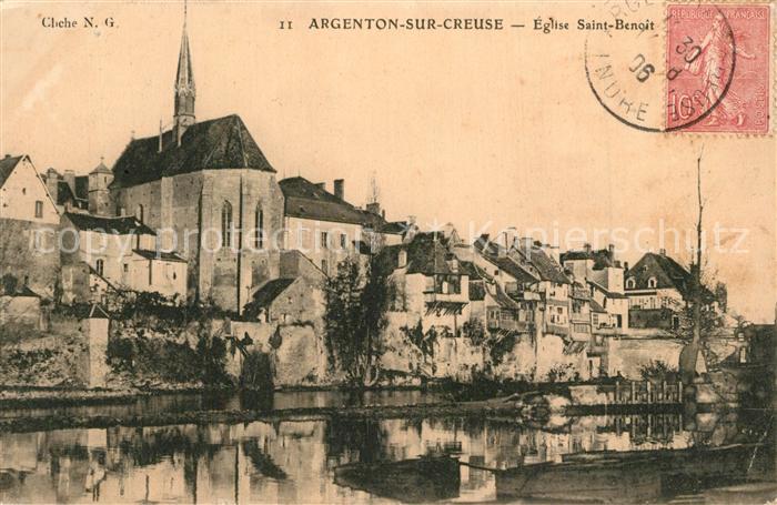 Argenton-sur-Creuse Eglise Saint Benoit