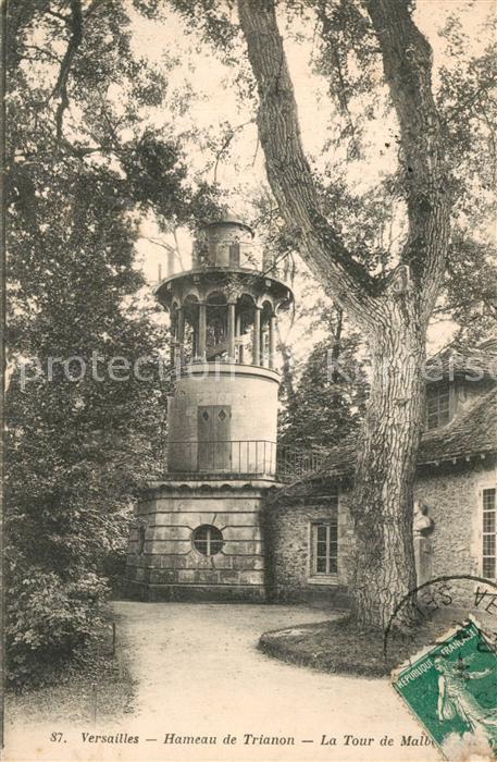 Versailles Yvelines Hameau de Trianon La Tour de Malbon