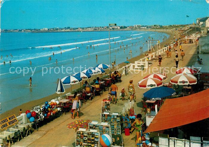 Saint-Gilles-Croix-de-Vie Vendee Plage de Saint Gilles