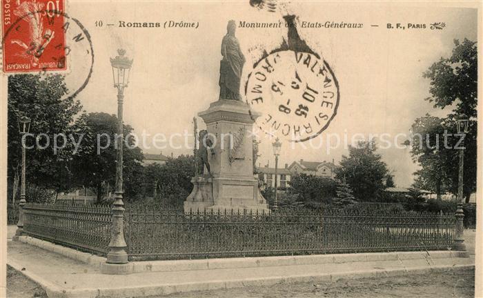 Romans-sur-Isere Monument Etats Generaux