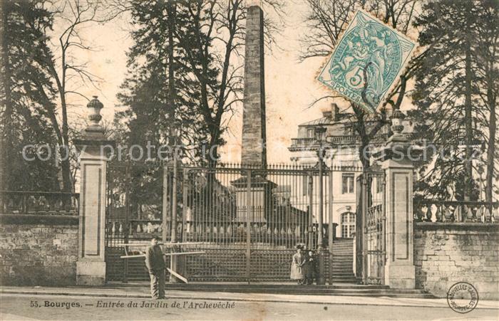 Bourges Jardin de l'Archeveche