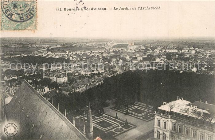 Bourges Jardin de l'Archeveche
