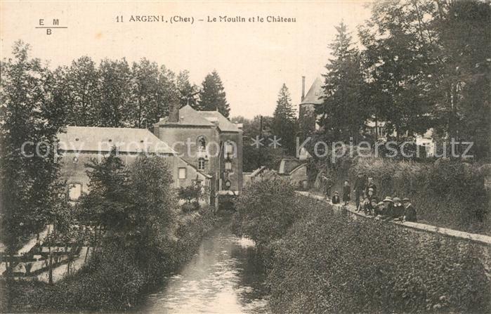 Argent-sur-Sauldre Moulin Chateau
