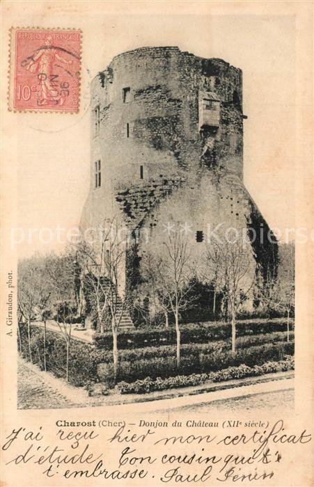 Charost Donjon du Chateau