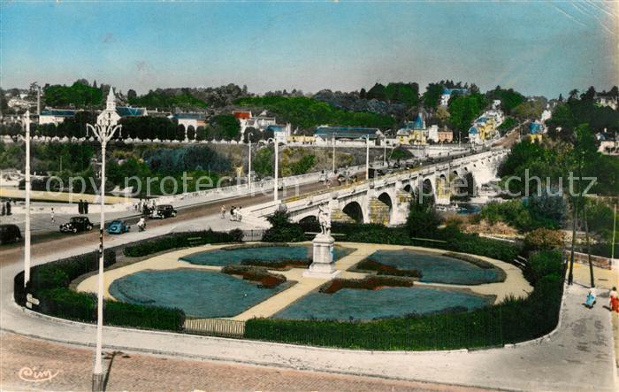 Tours Indre-et-Loire Pont de Pierre Tranchee