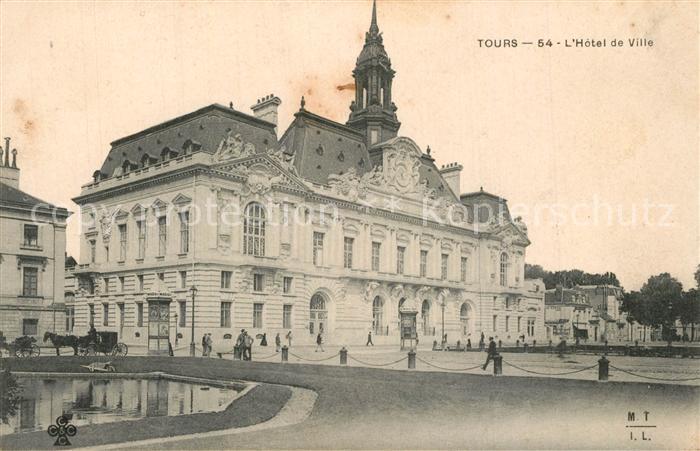 Tours Indre-et-Loire Hotel de Ville