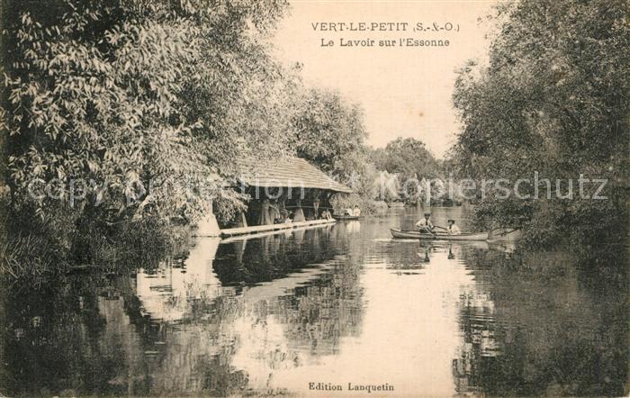 Vert-le-Petit Le Lavoir sur l'Essonne