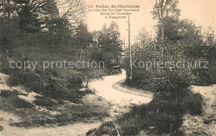 Chevreuse Cote des Dix Sept Tornants