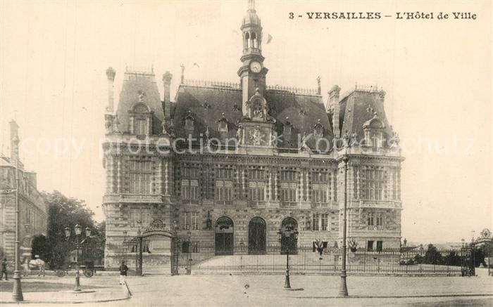 Versailles Yvelines Hotel de Ville
