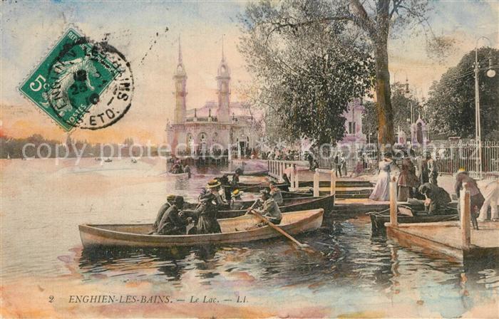 Enghien-les-Bains Le Lac Cathedrale