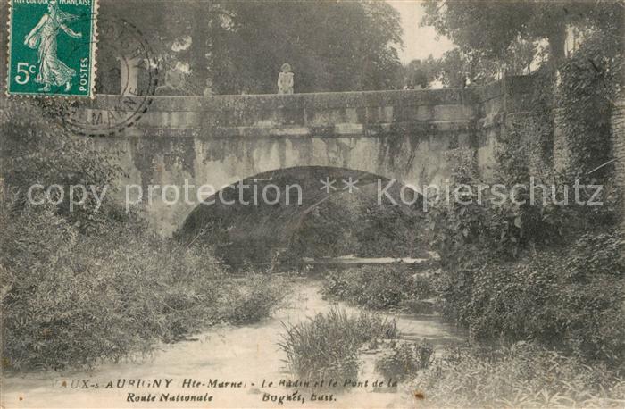 Vaux-sous-Aubigny Pont Route Nationale