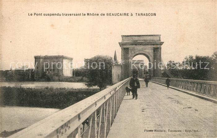 Tarascon Bouches-du-Rhone Pont Rhone de Beaucaire