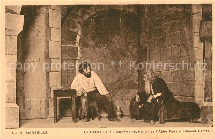 Marseille Bouches-du-Rhone Chateau Supreme relevation Abbe Faria a Edmond Dantes