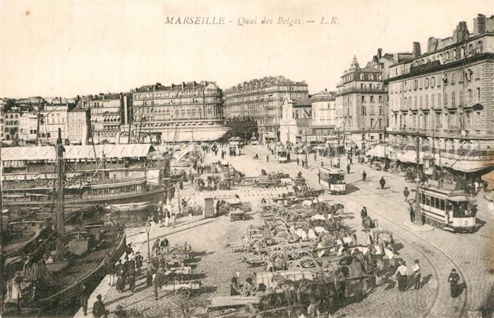 Marseille Bouches-du-Rhone Quai des Belges