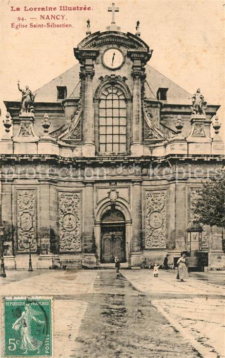 Nancy Lothringen Eglise Saint Sebastian