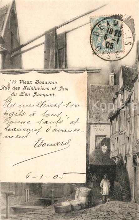 Beauvais 60 Rue des Teinturiers Rue du Lion Rampant