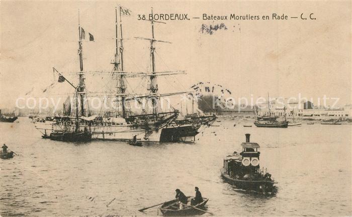 Bordeaux Bateaux Morutiers en Rade
